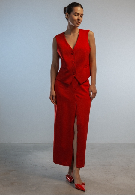 Юбка макси Korsazh (red)