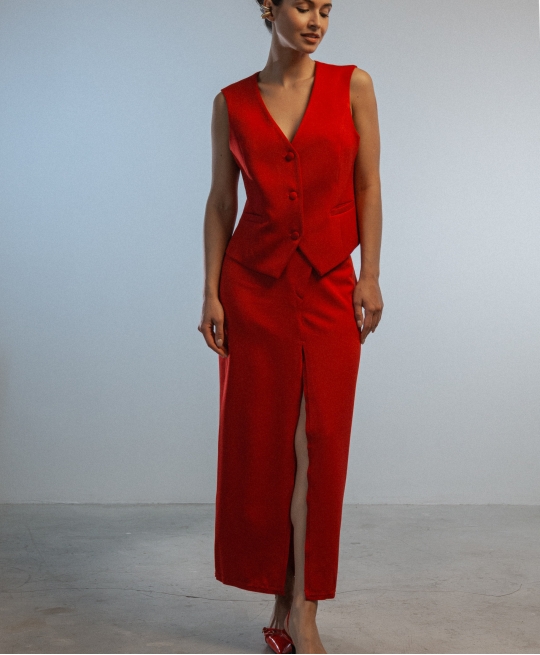 Юбка макси Korsazh (red)