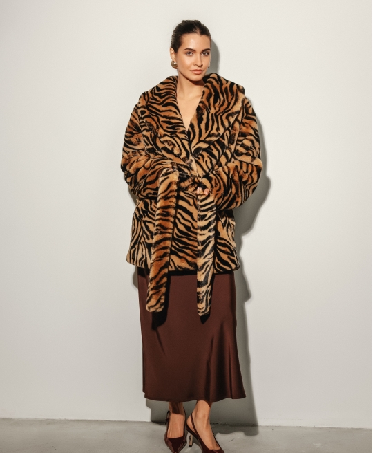 Шуба Tigra (тигровый)