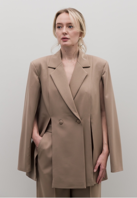 Жакет-кейп (беж)