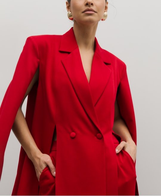 Жакет-кейп (red) Жакет-кейп (red)