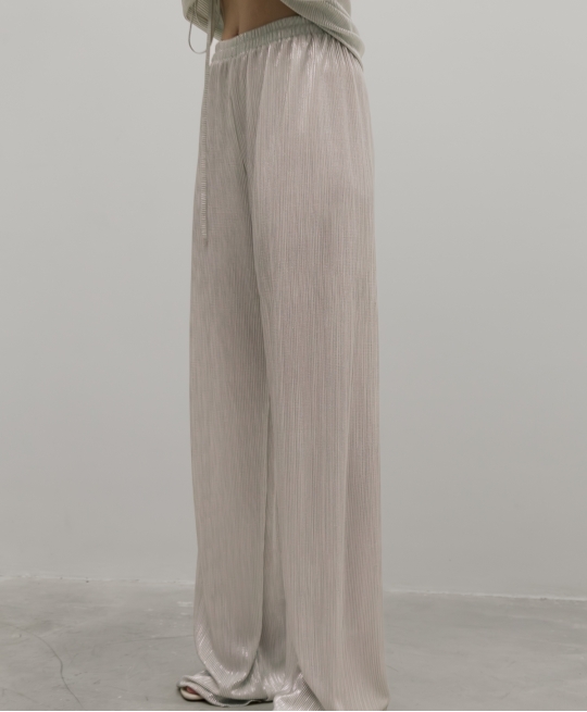 Брюки гофре (серебро)