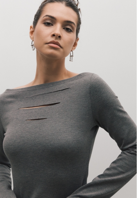 Лонгслив CHIC (grey)