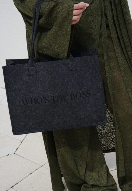Сумка WHO'S THE BOSS (графит)