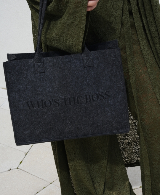 Сумка WHO'S THE BOSS (графит)