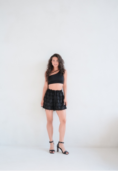 Топ асимметричный (черный)