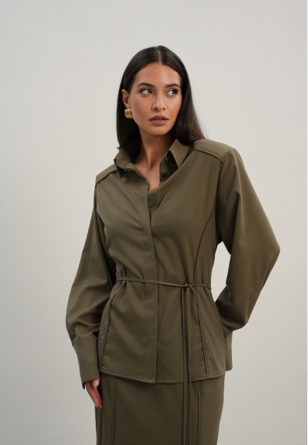 Рубашка с рельефом