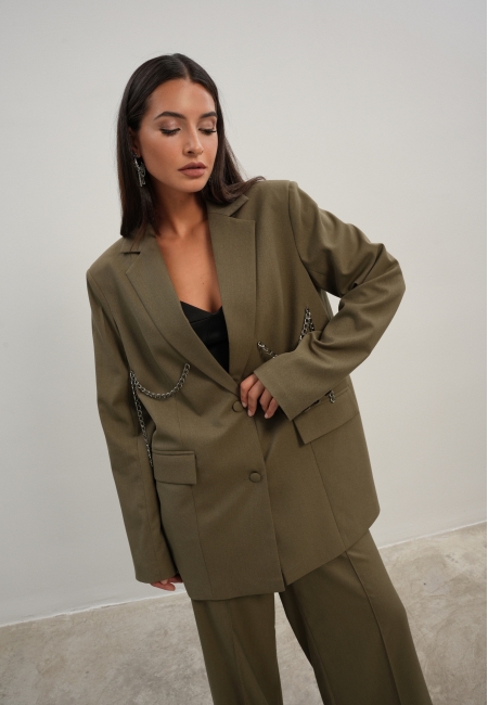 Жакет с цепью