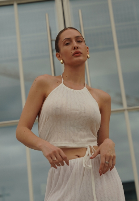 Топ с американской проймой Cruise (белый)