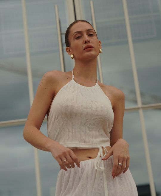 Топ с американской проймой Cruise (белый)