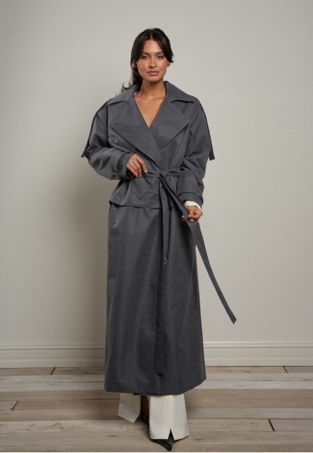 Тренч-трансформер (графит)