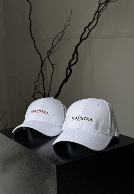 Кепка (белый-красный)